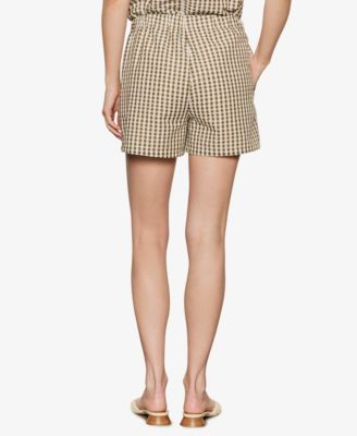 Women's Seersucker Gingham Shorts
