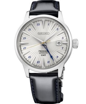 Men's Silver Stainless Steel Dial Bracelet Watch, 40.5mm