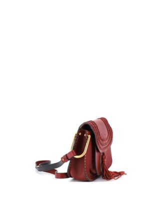 Small Hudson Handbag Whipstitch Leather