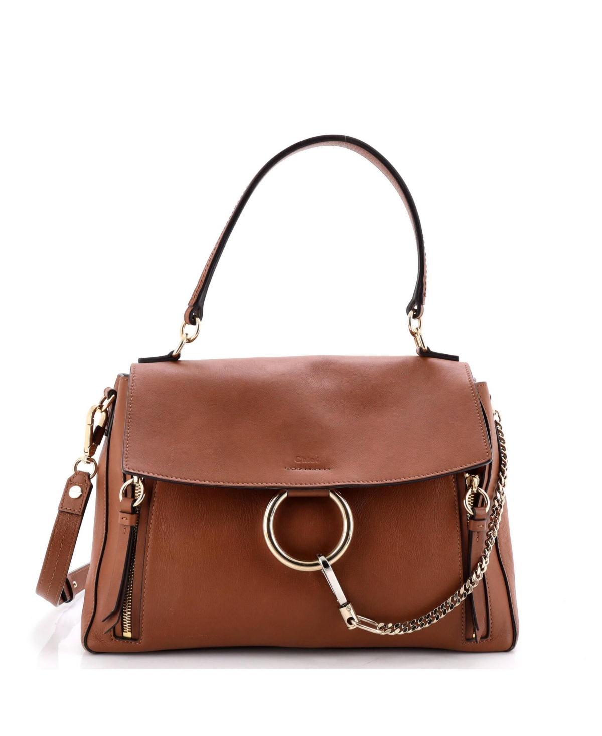 Pre-Owned Chloe Medium Faye Day Bag Leather