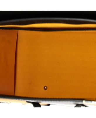 PM Saigon Top Handle Bag Coated Canvas with Leather