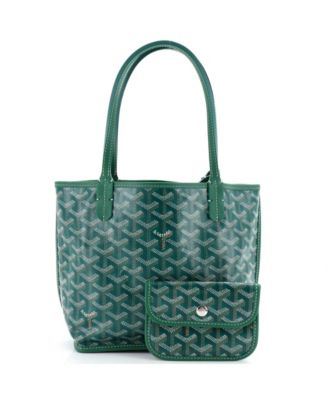 Mini Anjou Reversible Tote Coated Canvas