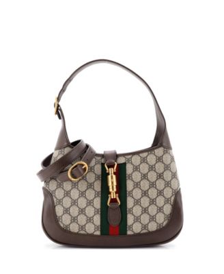 Small x Gucci The Hacker Project Jackie 1961 Hobo BB Coated Canvas