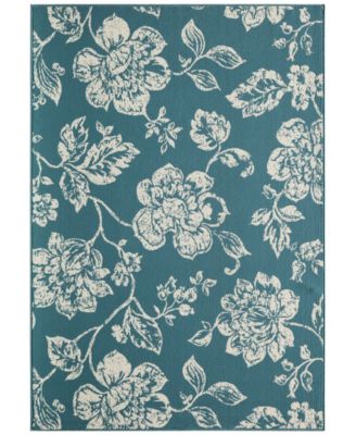 Momeni - Breezeway Indoor/Outdoor Floral 2'3" x 4'6" Area Rug