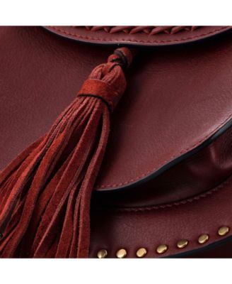 Small Hudson Handbag Whipstitch Leather