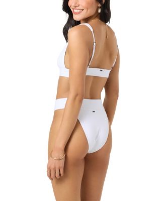 Shorebreak Rib Cancun Top and High-Rise Bikini Bottom