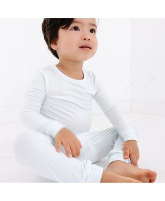 Toddler Boys Cloud Stripe Pajama Set