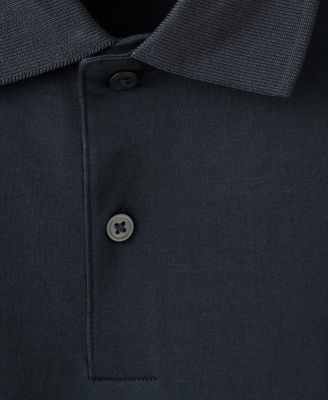 Men's Cotton Fine-Knit Polo Shirt