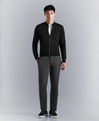 Men's Comfort Stretch Knit Cardigan Sweater