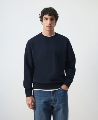 Men's Cotton Regular-Fit Sweatshirt