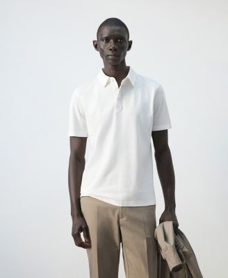 Men's Slim Fit Pique Polo Shirt