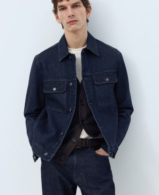 Men's Cotton Pockets Denim Jacket