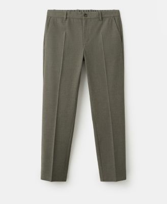 Men's Slim-Fit Cropped Pants