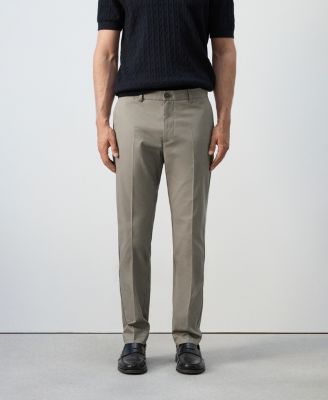 Men's Cotton Slim Fit Twill Pants