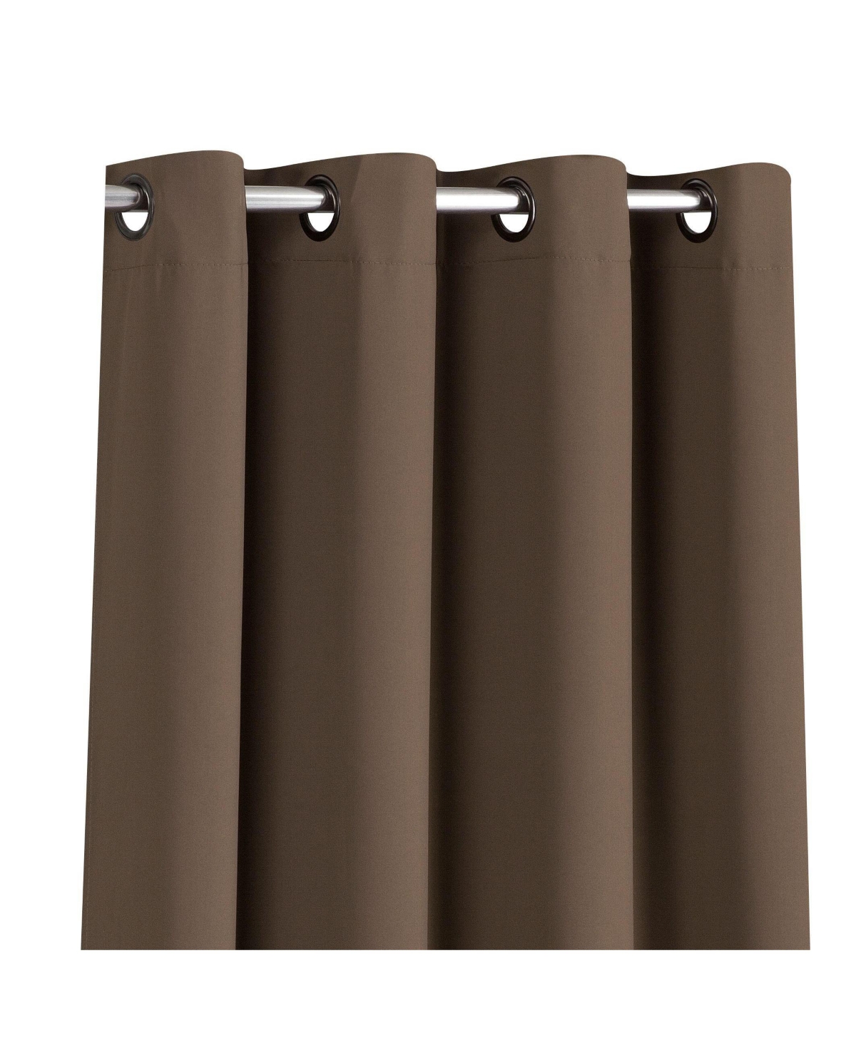 Kate Aurora 2 Piece Grommet Top Blackout Curtain Panels For Extra Long Windows