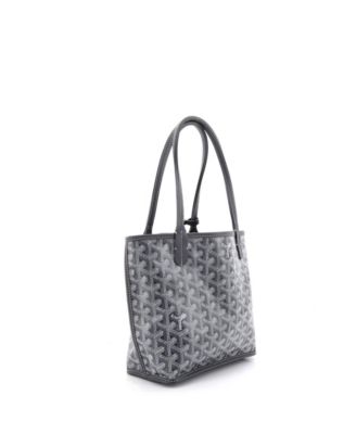 Mini Anjou Reversible Tote Coated Canvas