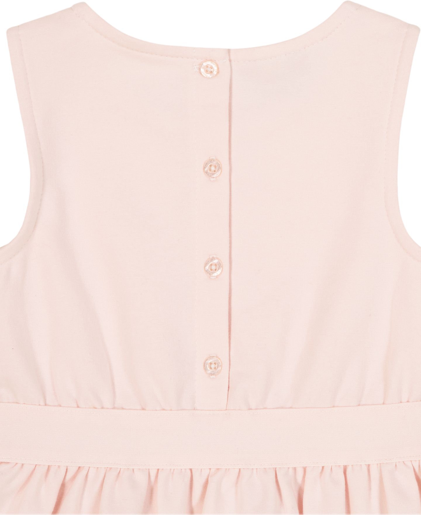 Платье Calvin Klein Fit-and-Flare Knit Logo Dress with Diaper Cover для девочек-малышей, цвет: Розовый — фото 4