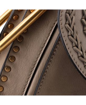 Small Hudson Handbag Whipstitch Leather