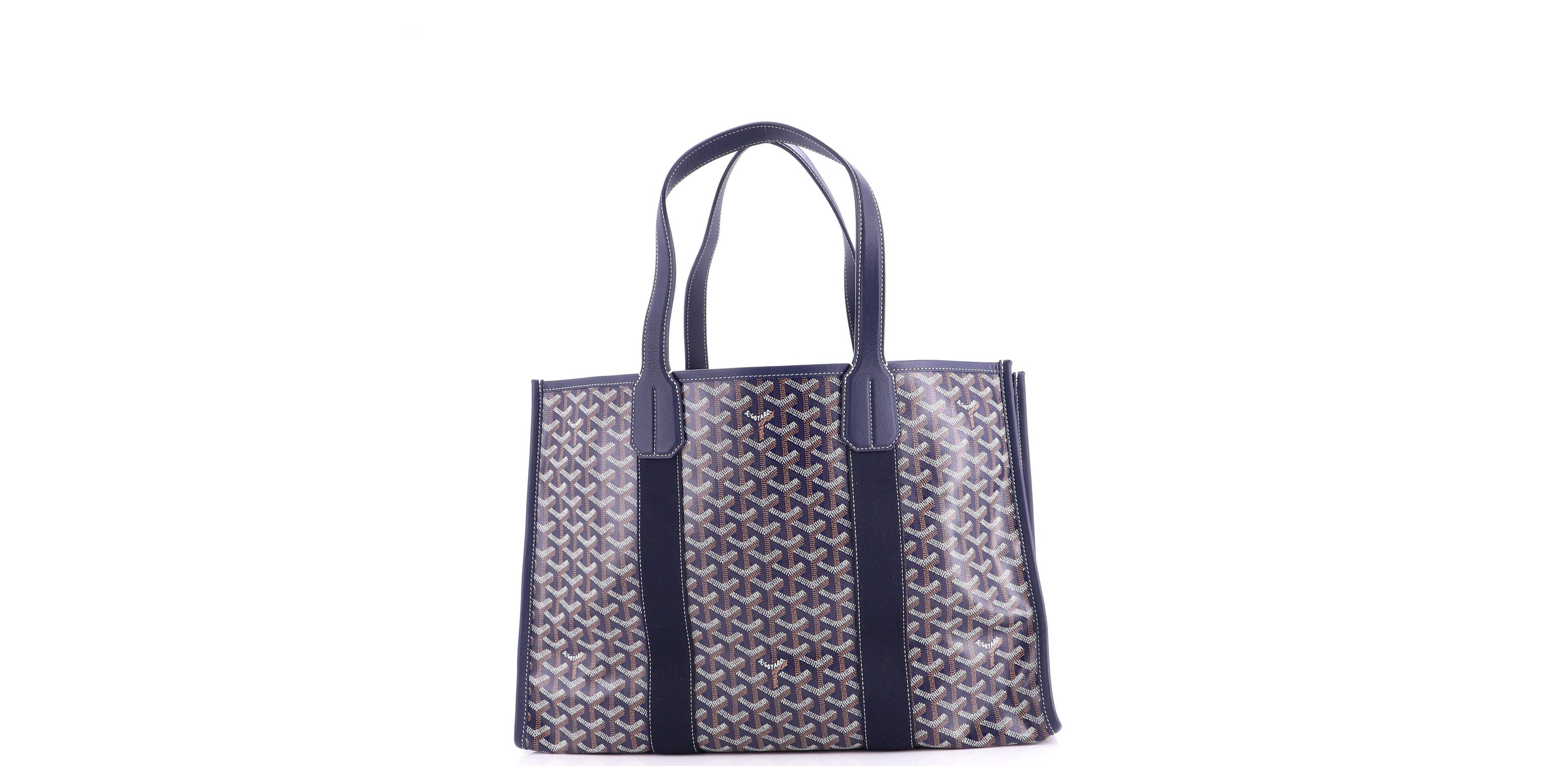 Pre-Owned Goyard Mm Villette Tote Printed Coated Canvas