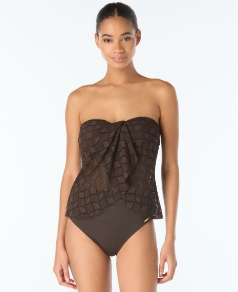 Верх бикини Tankini, вязка крючком — Vince Camuto
