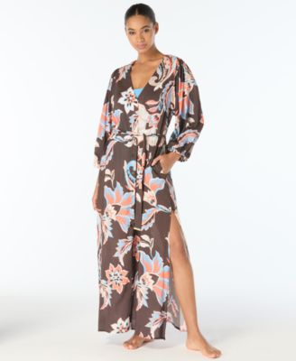 Women's Belted Cover-Up Swim Dress