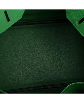 Birkin 30 Handbag Green Epsom with Gold Hardware