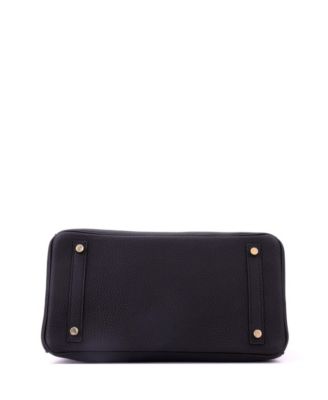 Birkin 30 Handbag Black Togo with Gold Hardware