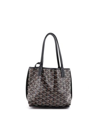 Mini Anjou Reversible Tote Coated Canvas