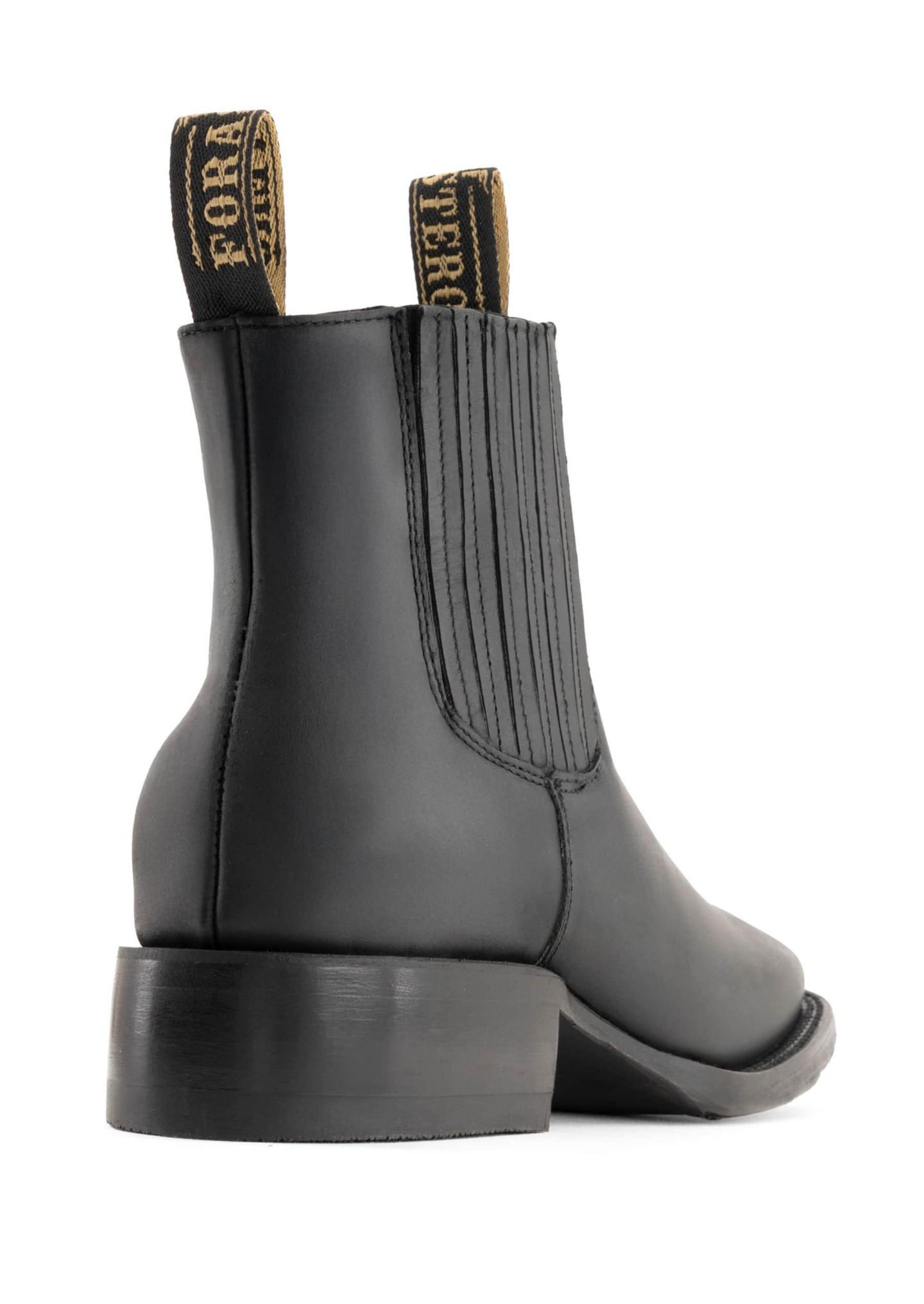 Мужские ботинки Forastero Leather Chelsea Booties, цвет: Чёрный — фото 2