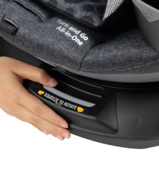 Baby and Toddler Turn and Go 360&deg; Rotating All-in-One Convertible Car Seat