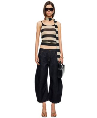 Women's Horseshoe Cropped Jeans