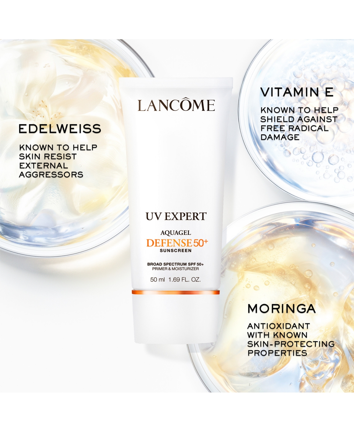 Lancome Uv Expert Aquagel Defense Spf 50+ Primer and Moisturizer
