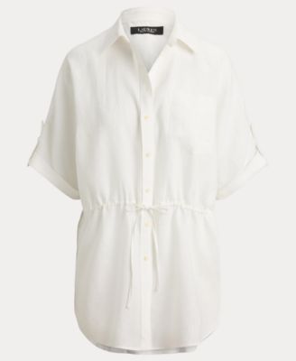 Women's Point Collar Tunic Shirt