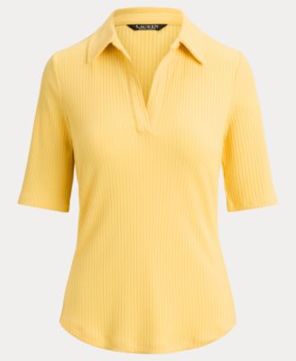 Women's Johnny Collar Polo T-Shirt
