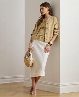 Women's Baseball Collar Bomber Jacket