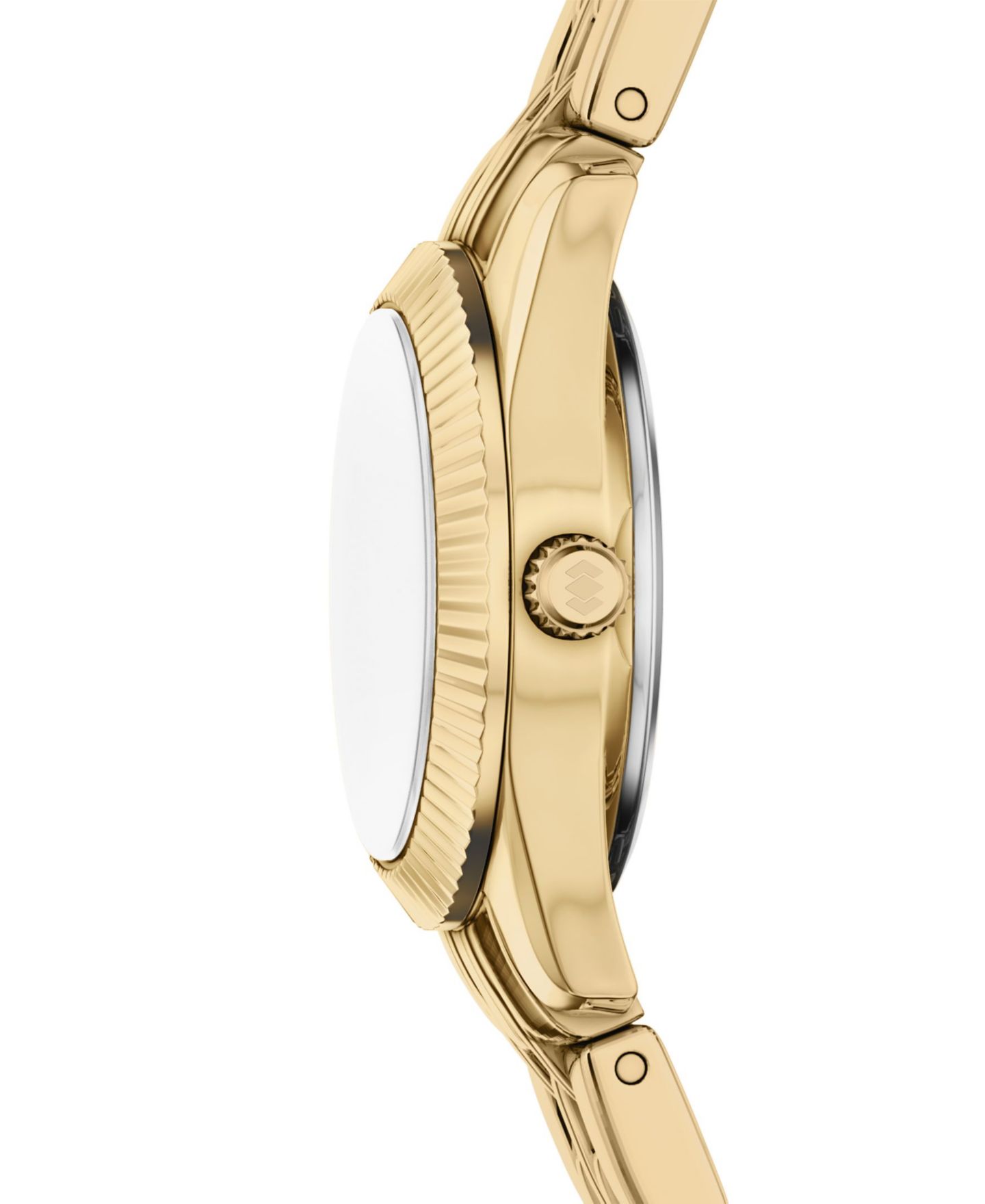 Женские часы Fossil Scarlette Mini Three-Hand Gold-Tone Stainless Steel Watch, 20mm — фото 2