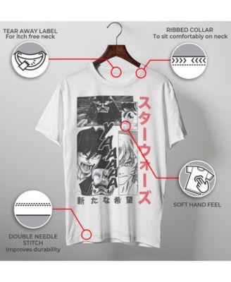 Men's Manga Page Short Sleeve Crew T-shirt
