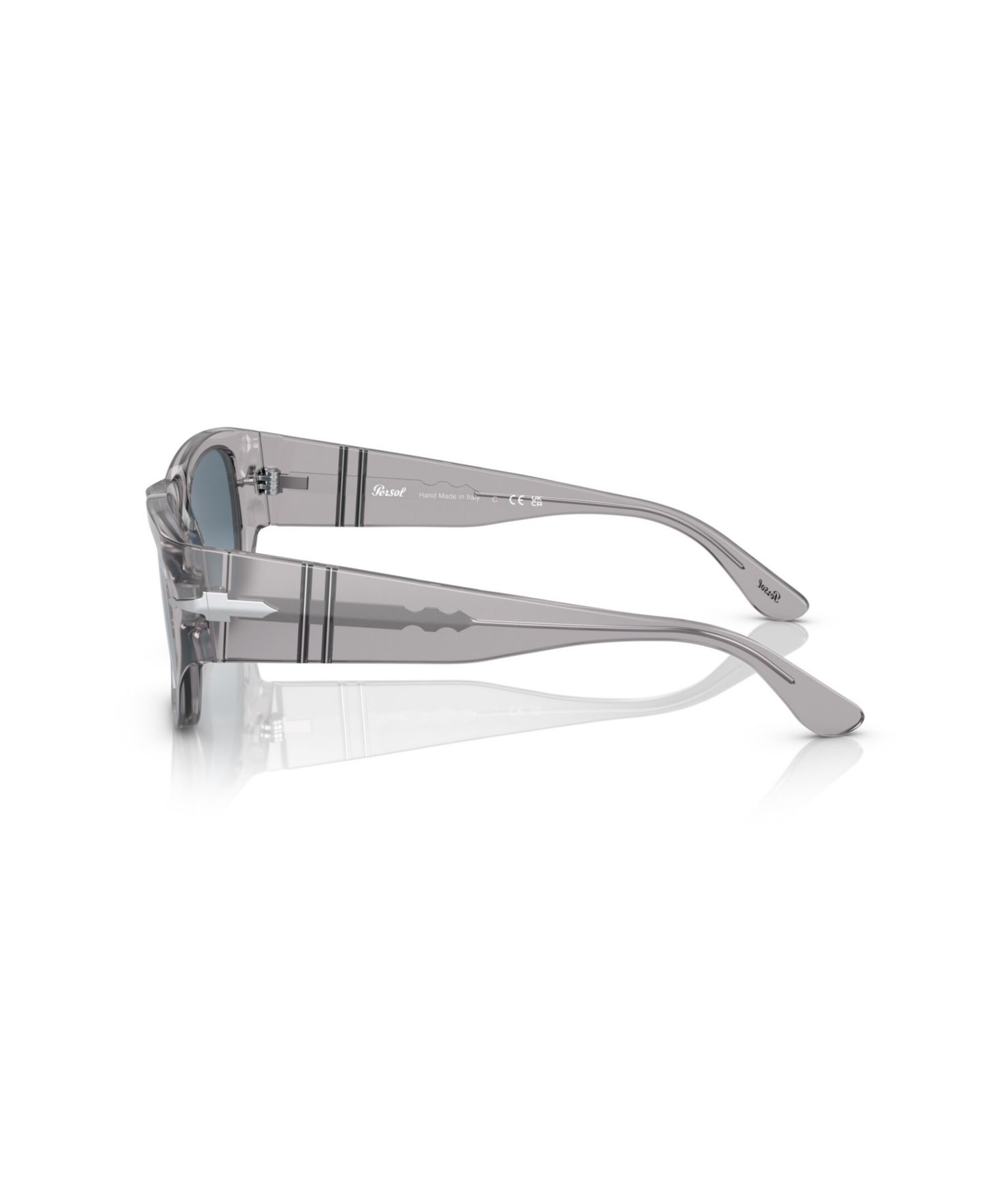 Солнцезащитные очки Persol Unisex Square Sunglasses, PO3308S, цвет: Серый — фото 3
