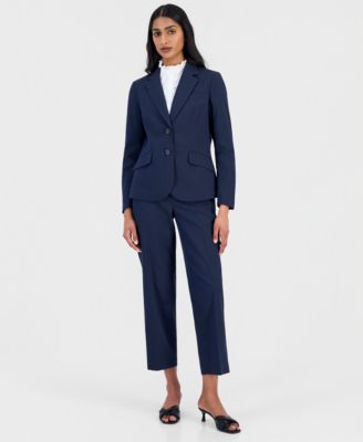 macy's ladies dress suits Bar Iii Macys Suit Dresses Bar III Women's Separates Flattering Fit Le Suit Women's Shawl Collar