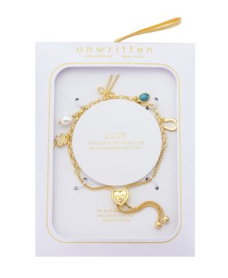 Cubic Zirconia Western Charm Bolo Bracelet