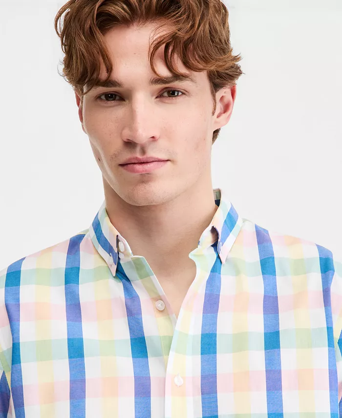 Men's Printed Short-Sleeve Shirt - thumbnail 5
