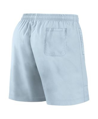 Men's Light Blue Miami Marlins Elements Swim Shorts
