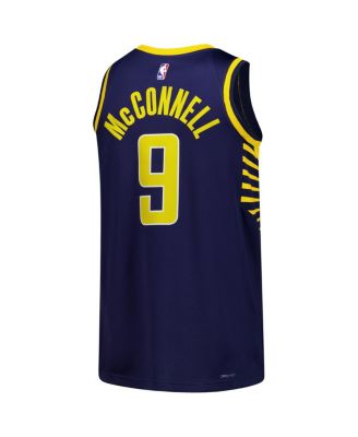 Men's and Women's T.J. McConnell Navy Indiana Pacers Swingman Icon Edition Jersey