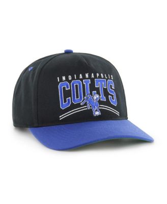 Men's Black Indianapolis Colts Flection Relaxed Hitch Adjustable Hat