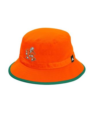 Men's Orange Miami Hurricanes Bucket Hat