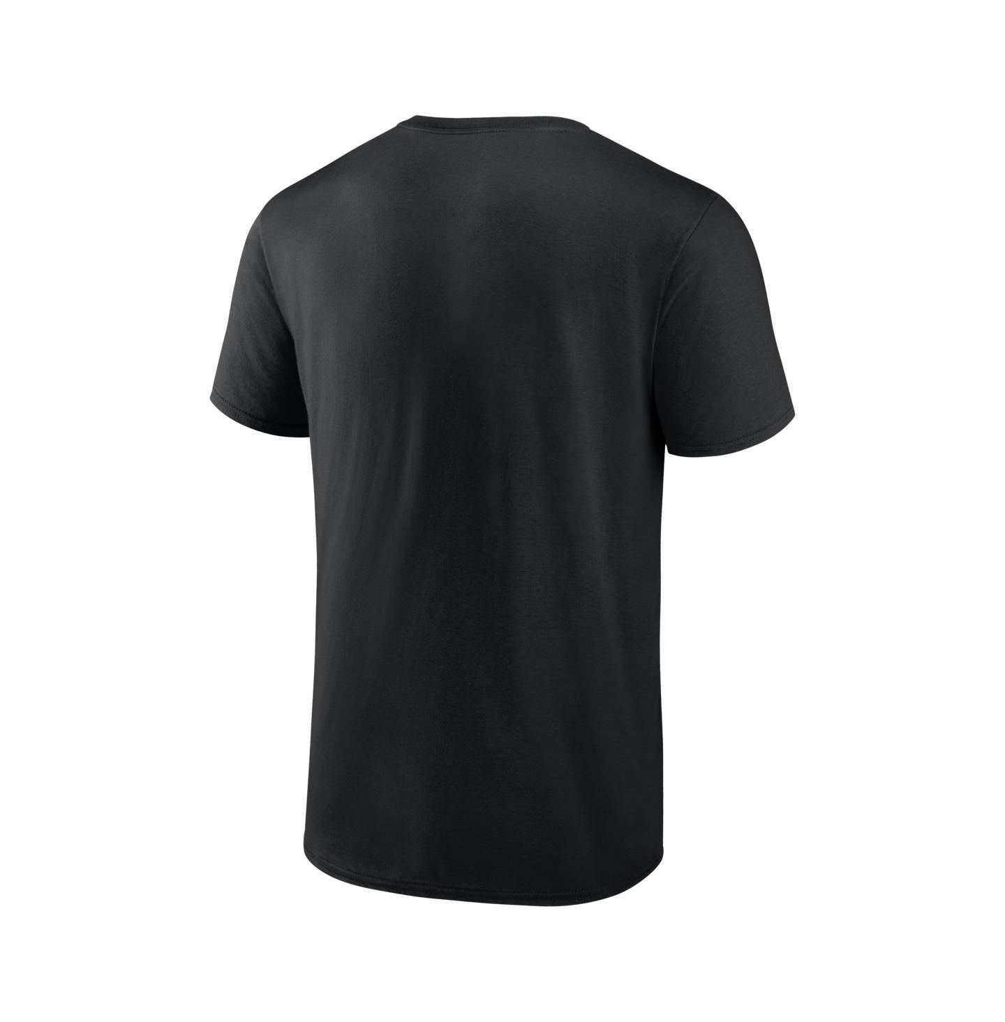 Мужская футболка Logo Athletic Black Pittsburgh Pirates Heart and Soul — фото 3