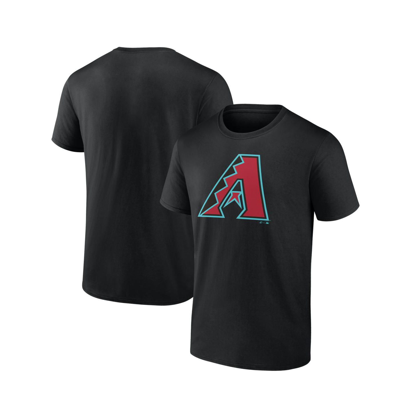 Мужская футболка Logo Athletic Black Arizona Diamondbacks Logo — фото 1