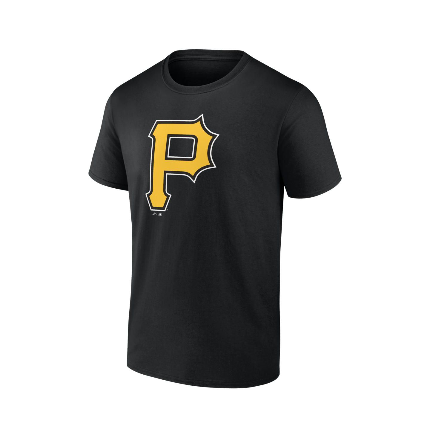 Мужская футболка Logo Athletic Black Pittsburgh Pirates Logo — фото 2