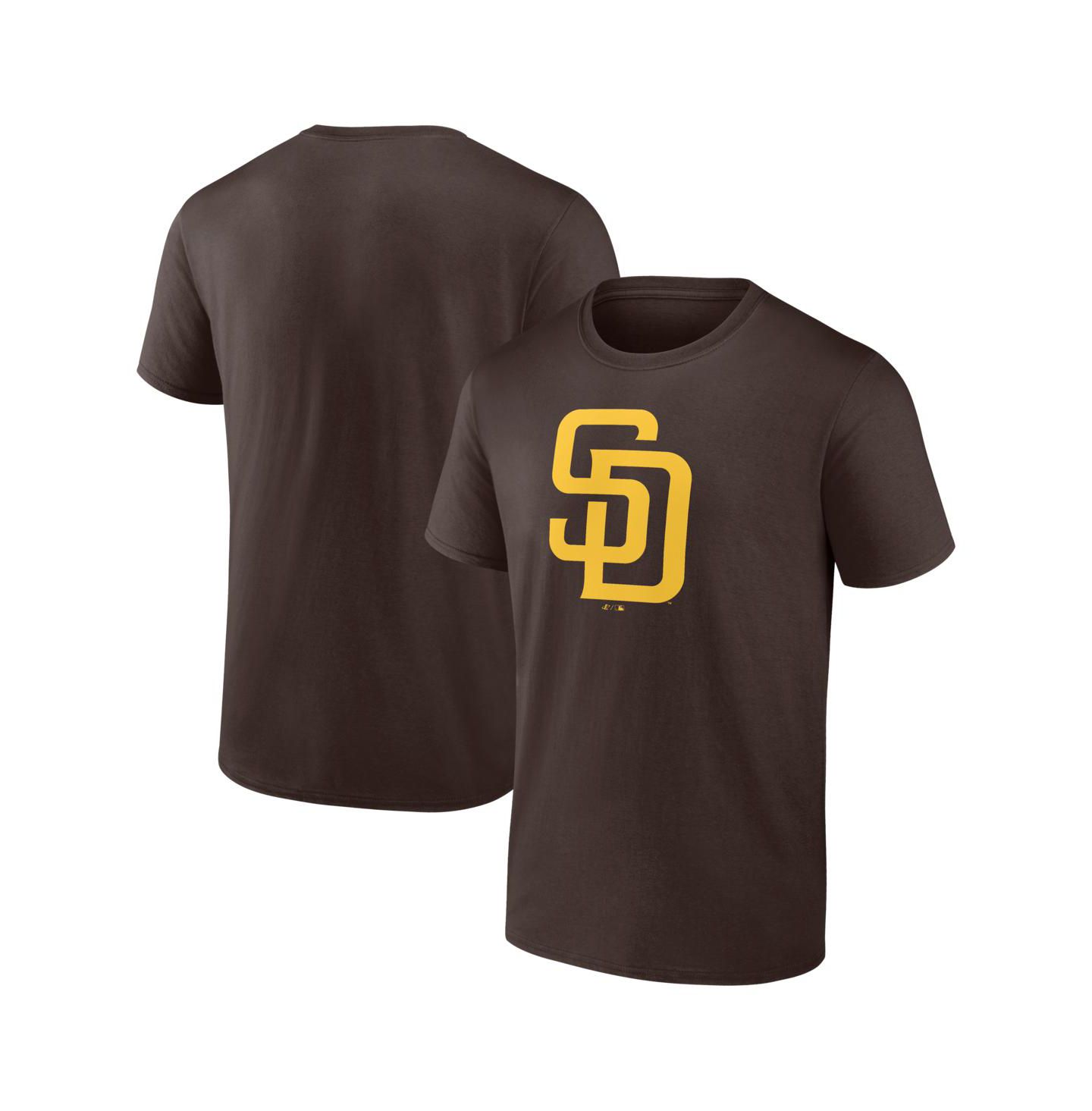 Мужская футболка Logo Athletic Brown San Diego Padres Logo — фото 1