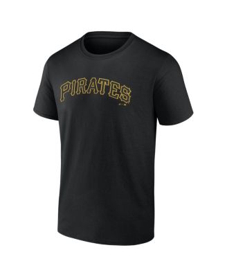 Men's Black Pittsburgh Pirates Wordmark T-Shirt